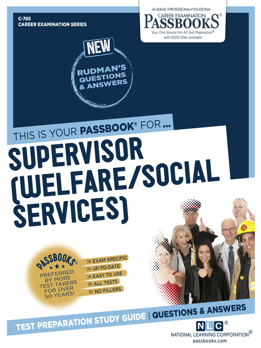 Title details for Supervisor (Welfare/Social Services) by National Learning Corporation - Available